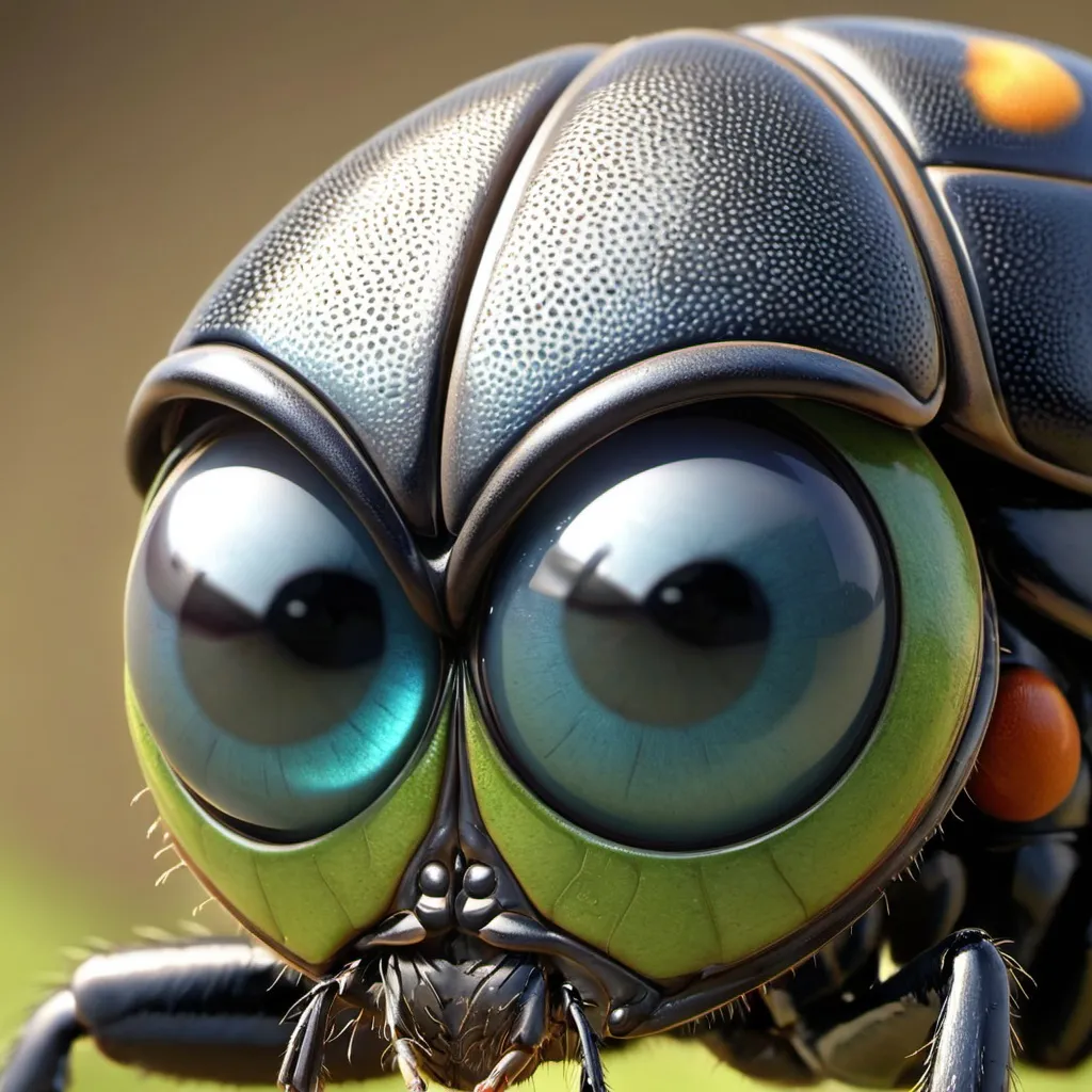 Prompt: bug eyes 