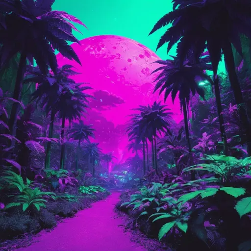 Prompt: Blacklighted  speed🚀painted   exotic 
🃏🌌🪷♊️🔮lush _<)vibrant  polycromatic:1.3)vaporwave:1.4)  Marijuana  rainforest:1.4) 🎬from  AVATAR:1.5Blacklighted  speed🚀painted   exotic 
exo-planet  paradise  dreamscape RainforestztMode4"6l🃏🌌🪷♊️🔮lush _<)vibrant  polycromatic:1.3)vaporwave:1.4)  Marijuana  rainforest:1.4) 🎬from  AVATAR:1.5