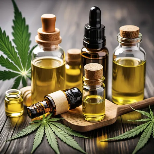 Prompt: CBD oil and products
