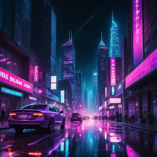 Prompt: Cityscape at Night