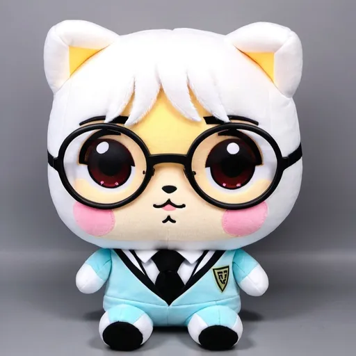 Prompt:  Cute K-pop 
Vision ZEro Plushy 
