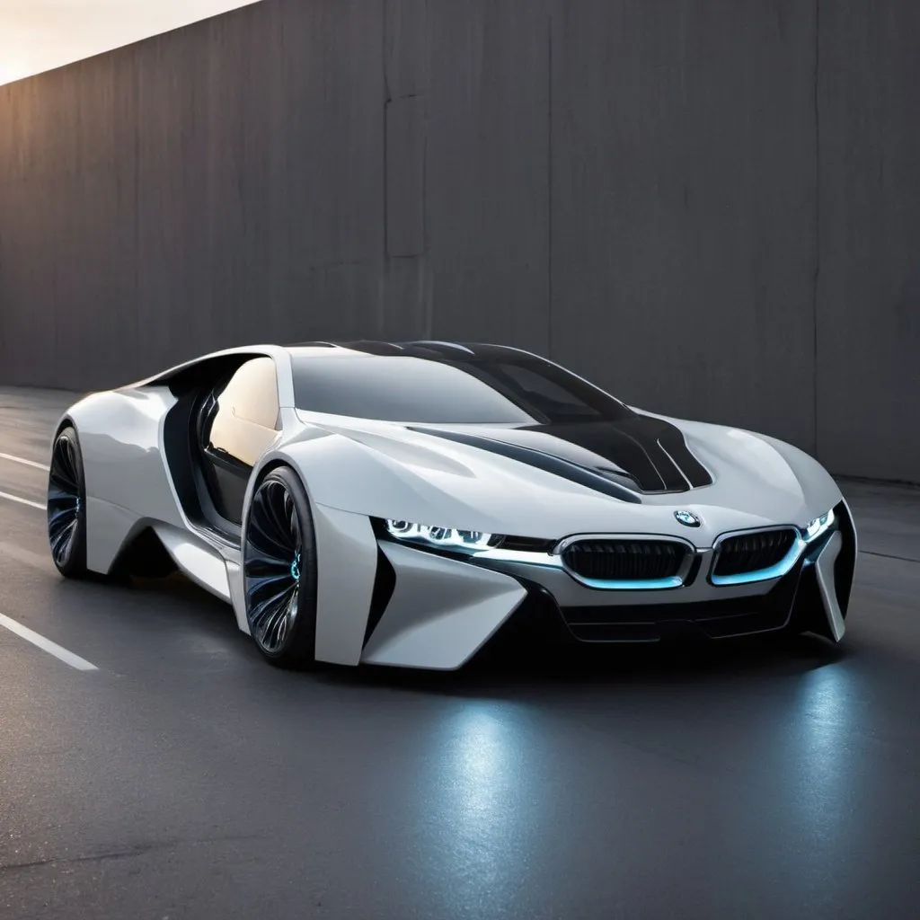 Prompt: futuristic bmw spaceship

