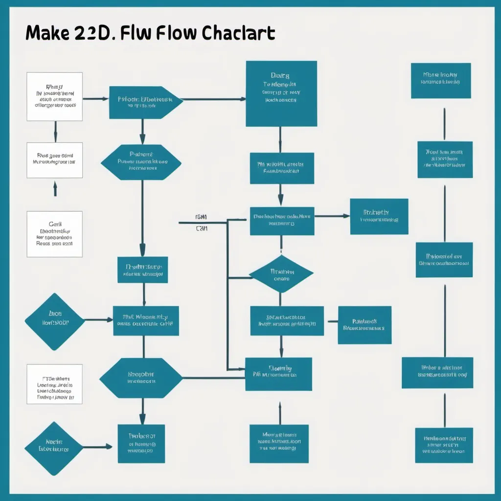 Prompt: Make 2D flow chart from it