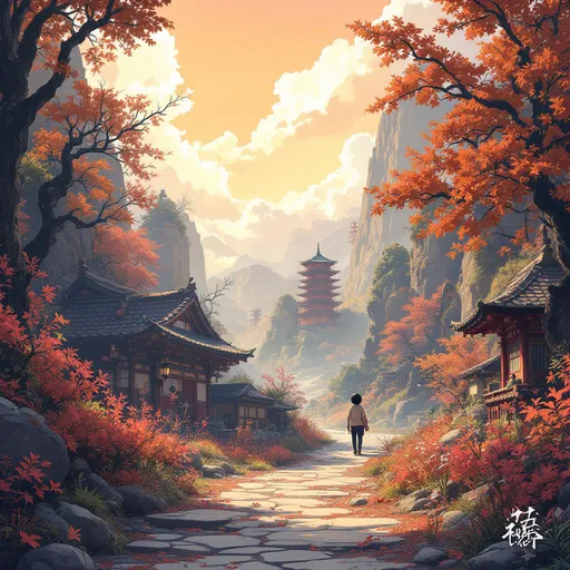 Prompt: 2d image Ghibli art style anime 