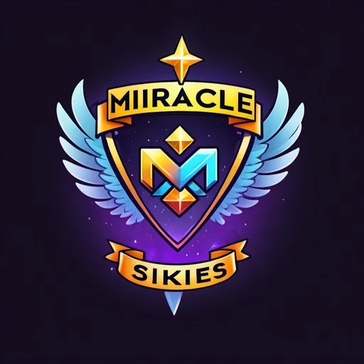 Prompt: THIS GAMING COMPANY LOGO 
MiracleSkies