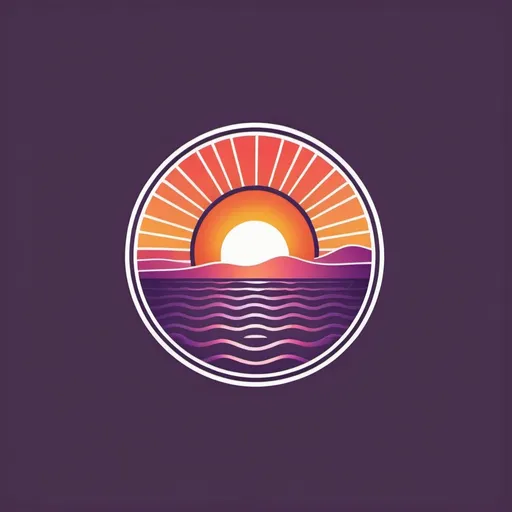 Prompt: logo qui represente le soleil et la mer avec le nom de sunseawalker ecrit. 
Il doit etre actuel, moderne avec des couleurs semblables au coucher de soleil. 
Mediterranée