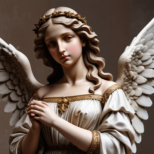 Prompt: Angel Beutifil woman angel renaissance master.Object located in Firenze.