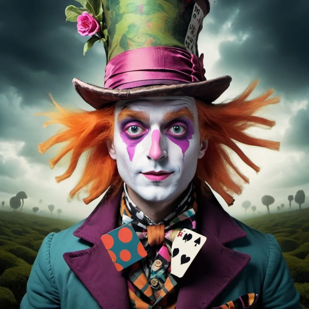 Prompt: Surreal Mad Hatter