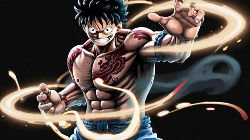 Prompt: luffy gear 4