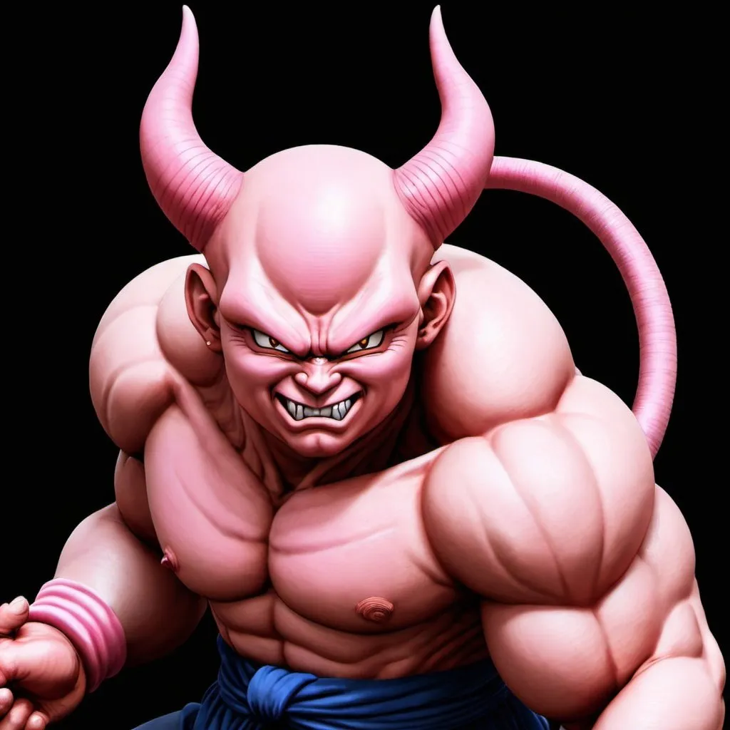 Prompt: Majinbuu