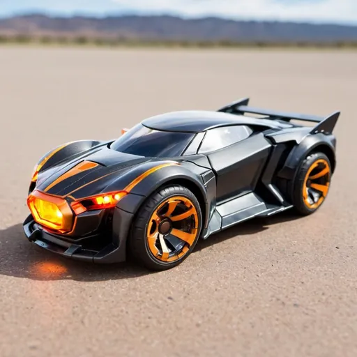 Prompt: anki overdrive nuke phantom supercar