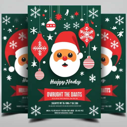 Prompt: Holiday themed flyer