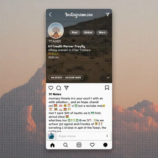 Prompt: Instagram Page  hey plan, and ALLAH plans!