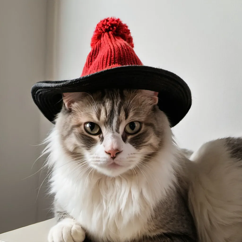 Prompt: cat in a hat
