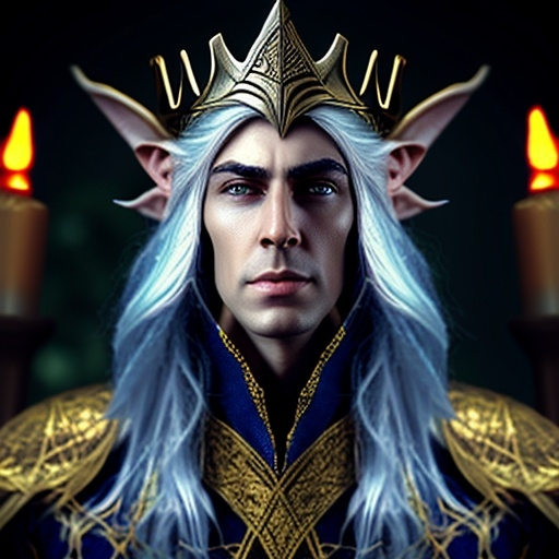 Prompt: king elven
