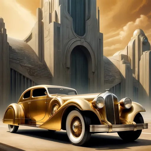 Prompt: A art deco poster, 

nice elegant lady and small luxury streamline car from 1930's, 

sf, 

intricate artwork masterpiece, 

ominous, 

matte painting movie poster, 

golden ratio, 

trending on cgsociety, 

intricate, 

epic, 

trending on artstation, 

by artgerm, 

h. r. giger and beksinski, 

highly detailed, 

vibrant, 

production cinematic character render, 

ultra high quality model, 

sf, 

intricate artwork masterpiece, 

ominous, 

matte painting movie poster, 

golden ratio, 

trending on cgsociety, 

intricate, 

epic, 

trending on artstation, 

by artgerm, 

h. r. giger and beksinski, 

highly detailed, 

vibrant, 

production cinematic character render, 

ultra high quality model