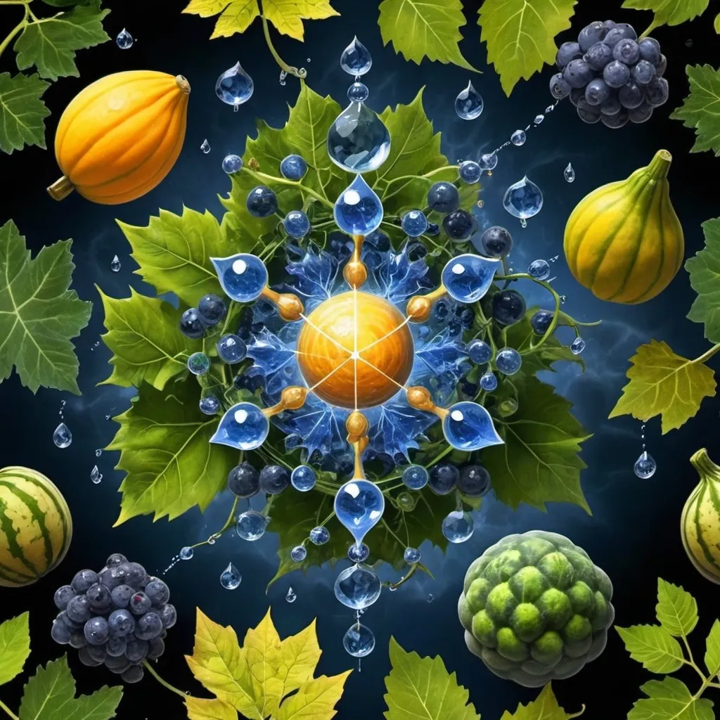 Prompt: Phi
Chiaroscuro 
Mercury
Minerals
crystals
lightning
Liquid rainbow
Frost
Romanesco 
Vines
Tendrils
Squash
Prussian blue
Leafy greens
Electrical Storm
Sugar or honey 
High gloss blood spatter
Translucent melons or berries
Deep ochre 
Shrubbery
Morning dew drops
Sacred geometry 
Mandlebrot sets
Ivy
Electrochemical violent reactions