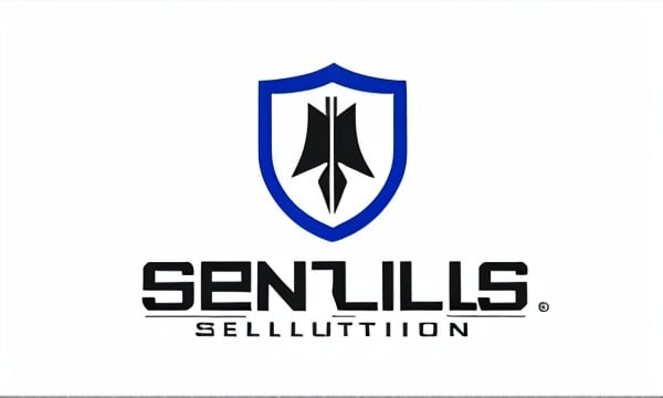 Prompt: A corporate logo for a cyberpunk company called SentinelSec Solutions, a private security company that provides security guards to various companies. Slogan: Protecting Your Future, Securing Your Success

Blue and grayscale color