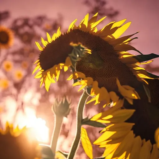 Prompt:  Sunflower elder dragon