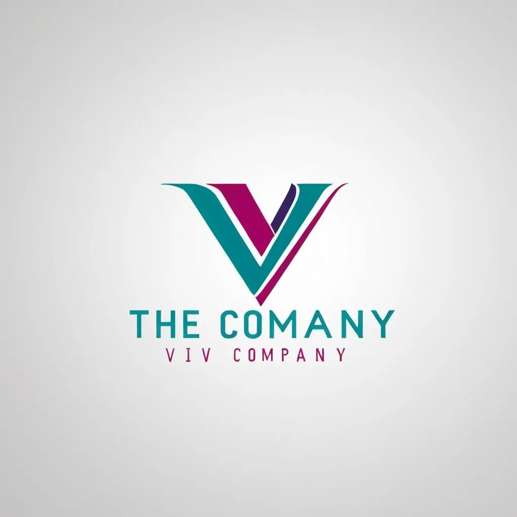 Prompt: Create a logo for "The V Company" focused at healthcare for women