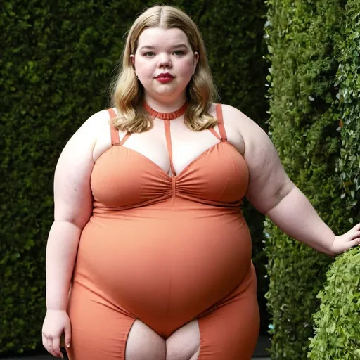 Prompt: chubby anya taylor-joy, bbw, full body