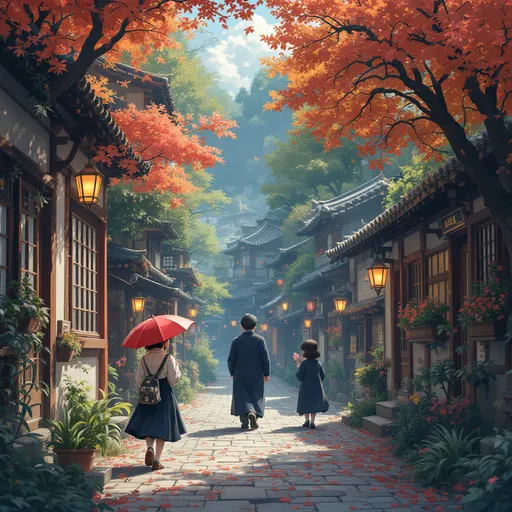Prompt: Convert this image to Ghibli art