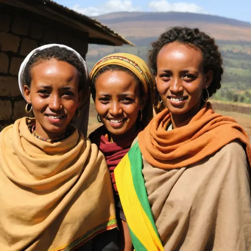 Prompt: amhara women