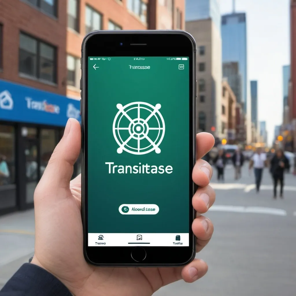 Prompt: can you create alogo for a businees called "TransitEase" that is an app that connects all modes of transportation in toronto