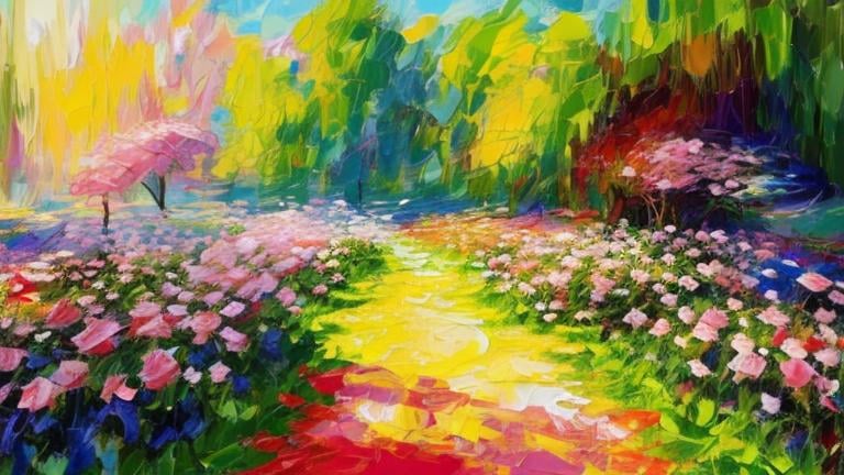 Prompt: beautiful rose garden, neo-impressionism expressionist style oil painting, smooth post-impressionist impasto acrylic painting, thick layers of colourful textured paint neo-impressionism expressionist style oil painting, smooth post-impressionist impasto acrylic painting, thick layers of colourful textured paint neo-impressionism expressionist style oil painting, smooth post-impressionist impasto acrylic painting, thick layers of colourful textured paint neo-impressionism expressionist style oil painting, smooth post-impressionist impasto acrylic painting, thick layers of colourful textured paint neo-impressionism expressionist style oil painting, smooth post-impressionist impasto acrylic painting, thick layers of colourful textured paint"