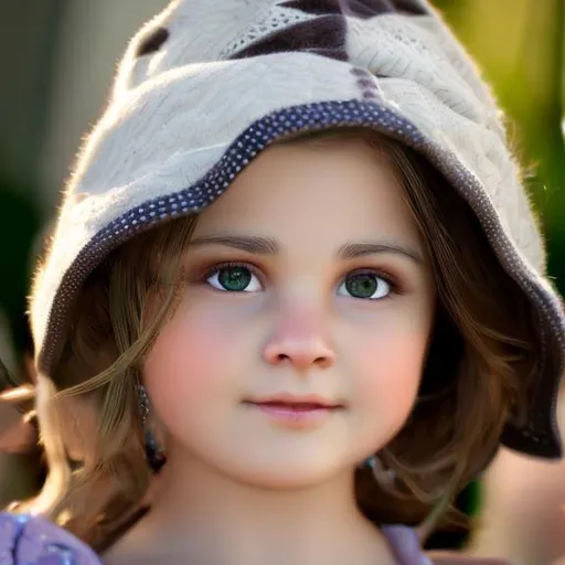 Prompt: Realistic portrait of a young girl, lifelike skin texture, detailed facial features, detailed eyes, professional, realistic lighting, 8k resolution, high quality, sharp focus, realistic style, detailed hair, lifelike expression, natural colors