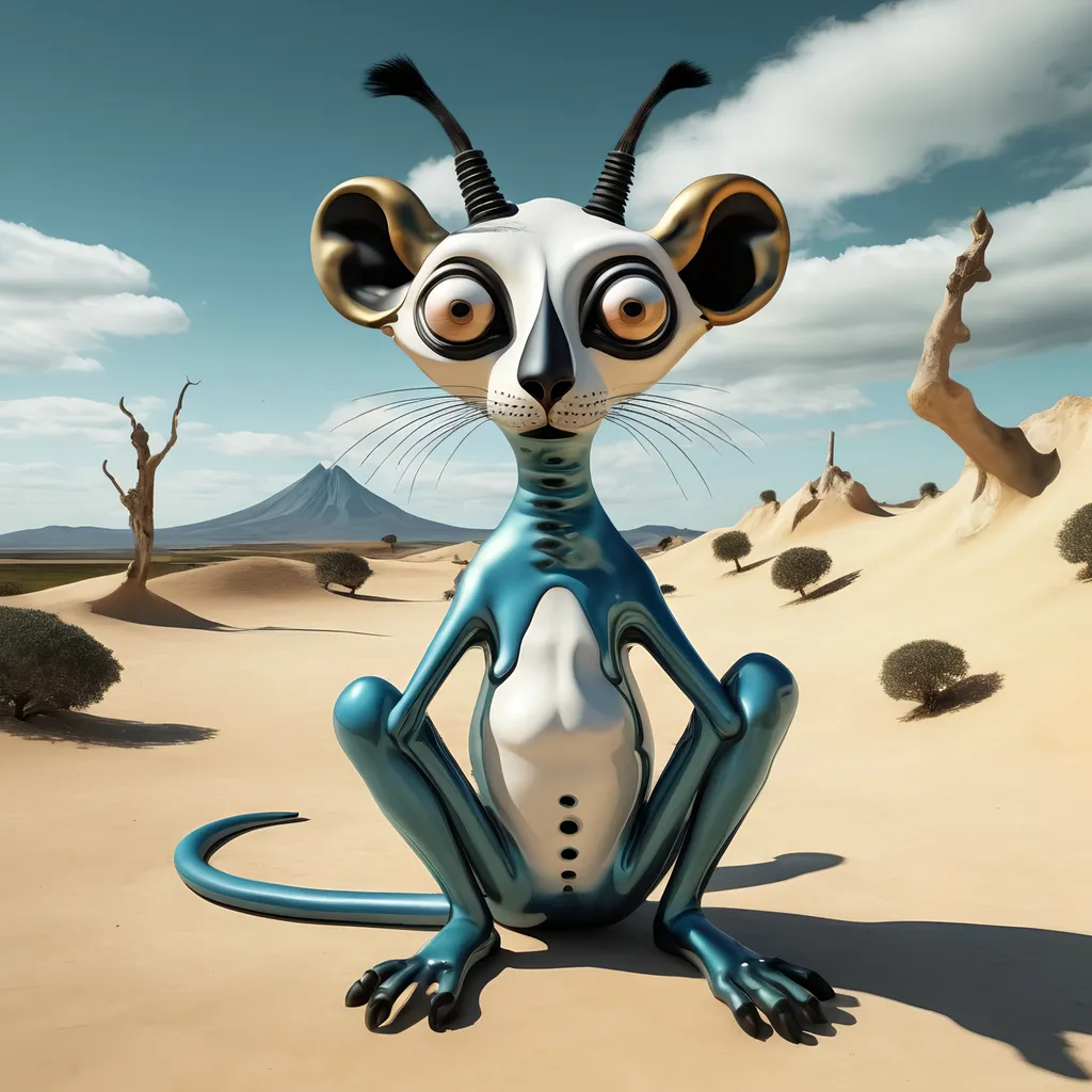 Prompt: Lemur in the style of Salvador Dali, 8k resolution