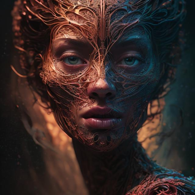 Prompt: perfect composition, delicate face, breathtaking beauty, hot and deep colors, perfect composition, beautiful detailed intricate insanely detailed octane render trending on artstation, 8 k artistic photography, photorealistic concept art, soft natural volumetric cinematic perfect light, chiaroscuro, award - winning photograph, masterpiece, oil on canvas, raphael, caravaggio, greg rutkowski, beeple, beksinski, giger