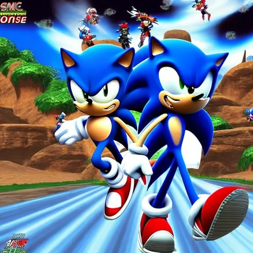 Prompt: sonic xtreme for the sega saturn