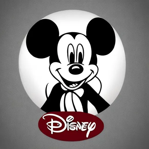 Prompt: disney logo