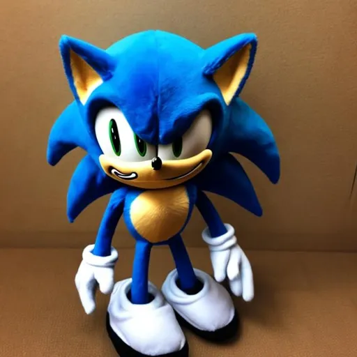 Prompt: ebay sonic plush