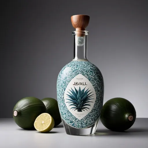 Prompt: Design a 700 ml bottle that reflects elegance and exclusiveness for a special edition premium mezcal that is produced in Oaxaca, Mex. It is made from an agave plant called Javali, that takes 15 years to grow. The mezcal is made in a hand crafted  production process. The brand of the mezcal is call Saaluu. It will be produced in low volumes since is a special edition production. We pretend that that the bottle is so nice that people can re use it as a decoration.
Give me two different designs that reflects uniqueness and elegance.