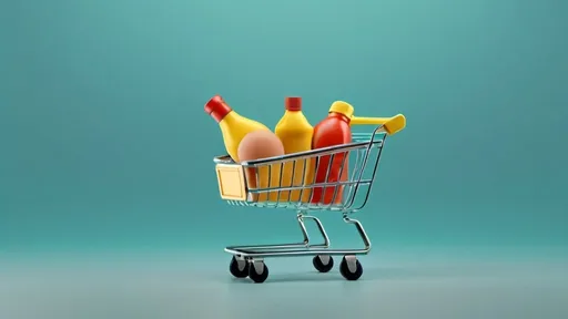 Prompt: create a wallpaper with a shoppingbasket with various supermarket products with a light soft green background. with width of 2560 pixels and height op 1550 pixels. and the shopping cart shown sidewards and no lightbulbs. Align the shopping cart to the full rightside of the image
