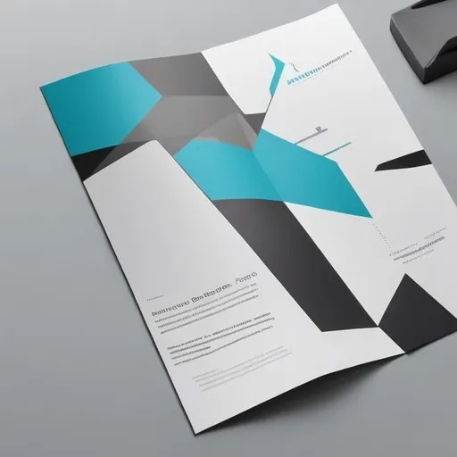 Prompt: 3-page brochure design, innovative layout, professional typography, high-quality imagery, corporate color scheme, sleek and modern design, minimalist approach, clean and elegant aesthetic, impactful visuals, engaging content, brand consistency, professional, innovative, high-quality, corporate, sleek design, minimalist, impactful visuals, clean aesthetic, modern typography