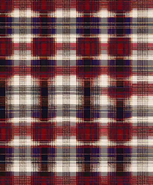 Prompt: photonegative refractograph aapi tartan haute couture 