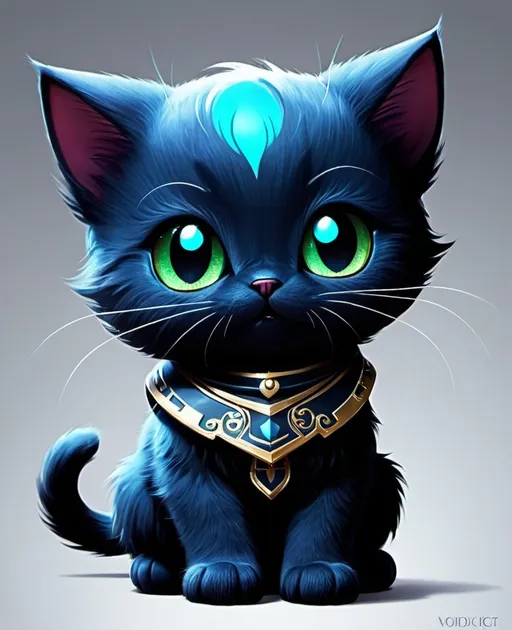 Prompt: the void kitty, adorable 