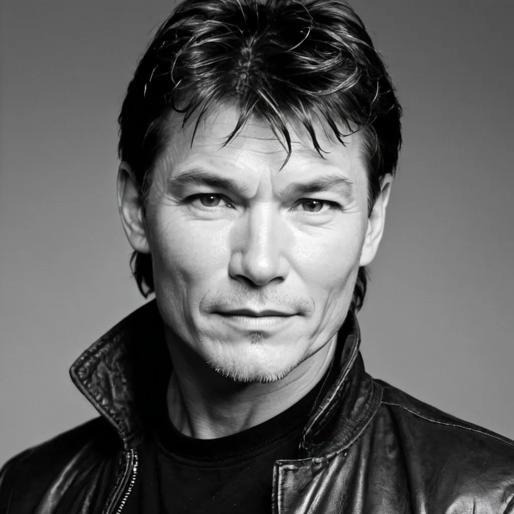 Prompt: Morten Harket in your eyes 