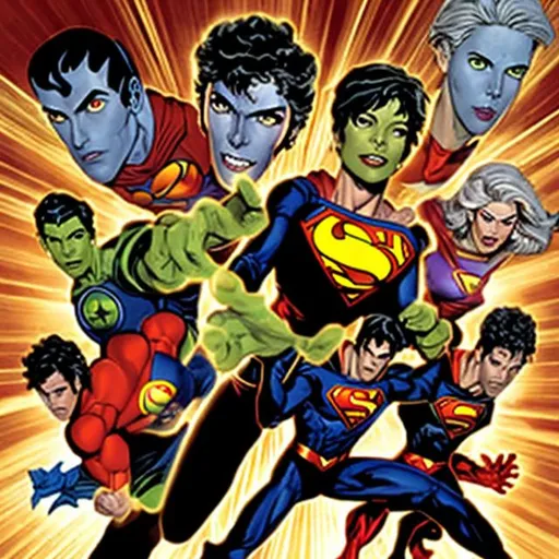 Prompt: Legion of Super-Heroes