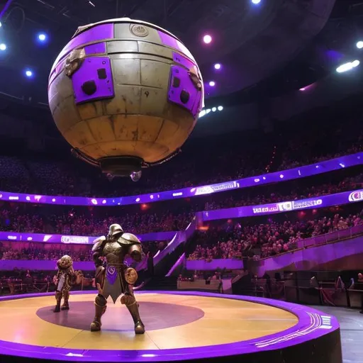 Prompt: Gladiators Atlasphere Arena