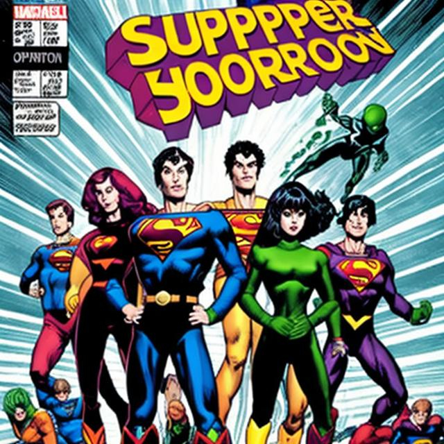 Prompt: Legion of Super-Heroes