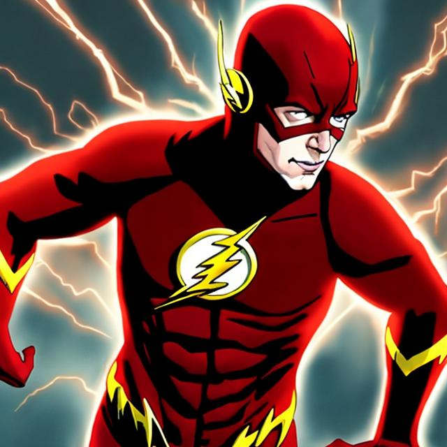 Prompt: The Flash! Aaaahh! Saviour of the Multiverse!