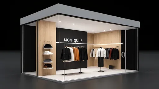 Prompt: Je souhaite créer une représentation d’une boutique virtuelle de vêtements. À l’intérieur, il y aurait plusieurs chaises et des allées bien définies. La boutique serait remplie de vêtements exposés de manière attrayante. Je veux une vue intérieure large pour montrer toute l’étendue de la boutique. Il y aurait aussi deux femmes et un homme à la peau noire qui regardent les vêtements.