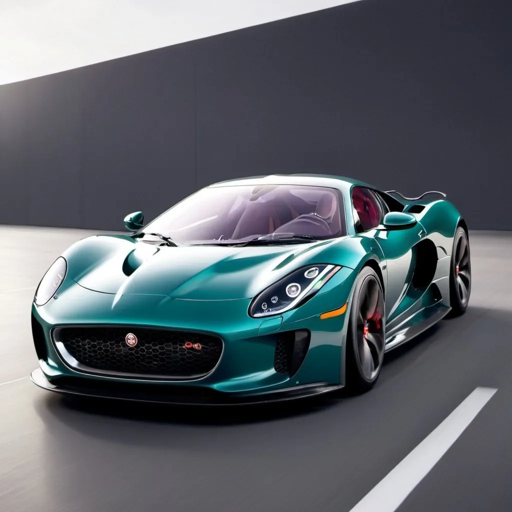 Prompt: Jaguar hypercar