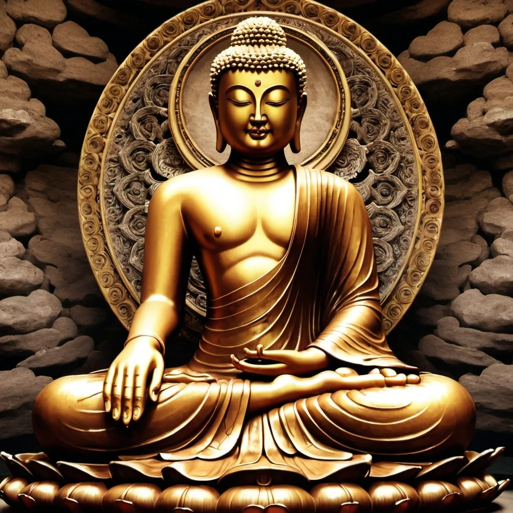 Prompt: High resolution Buddha