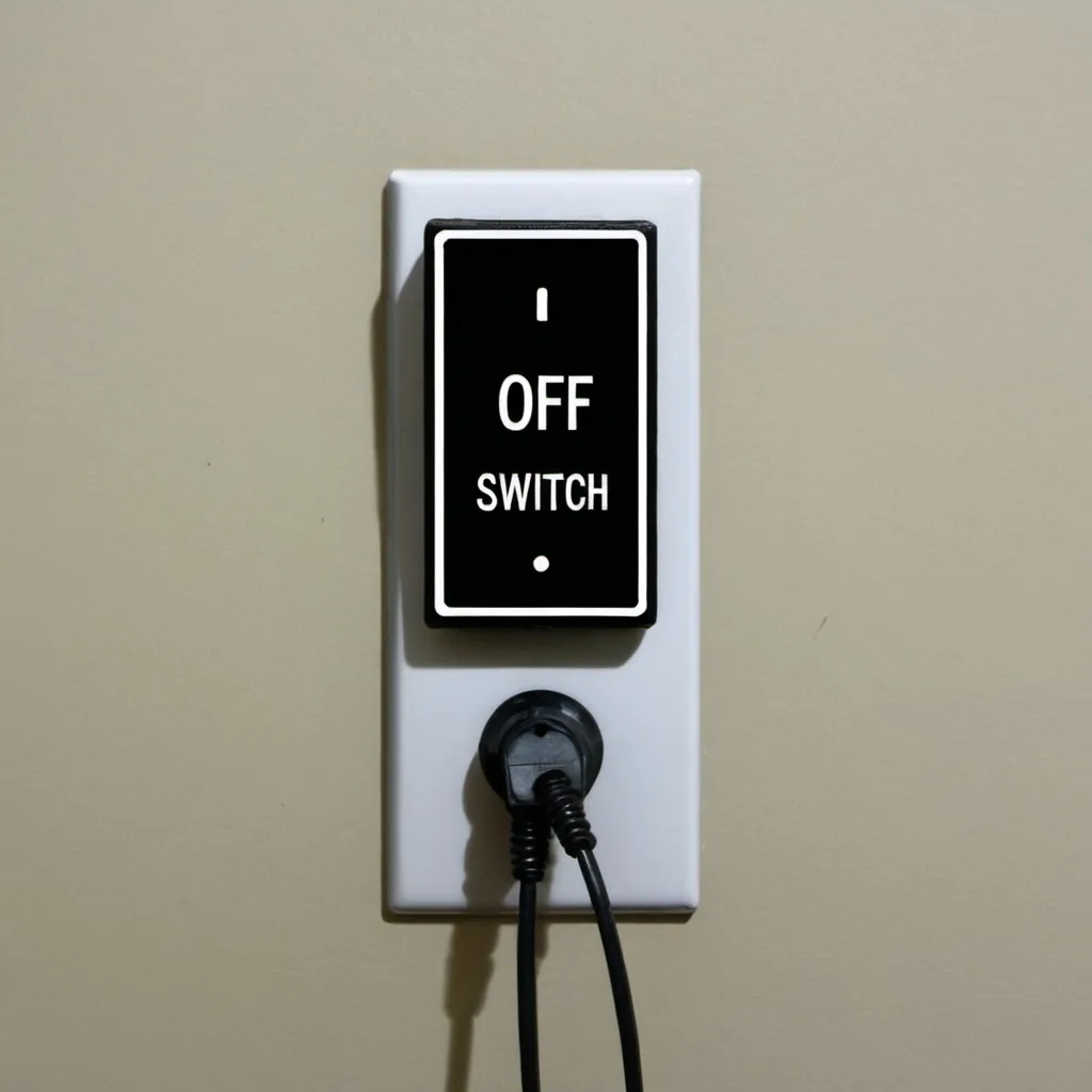 Prompt: off switch