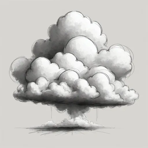 Prompt: big cloud sketch